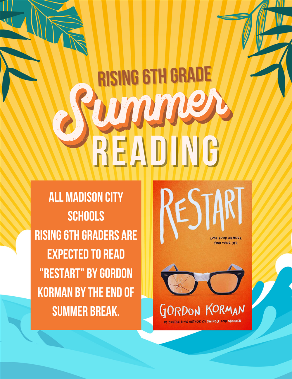  Rising 6th Grade Summer Reading